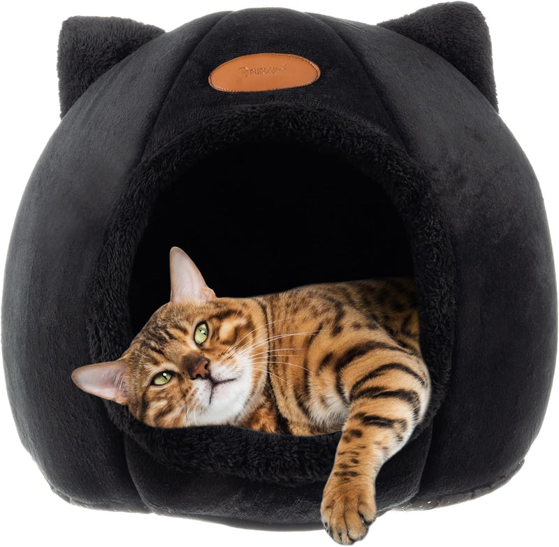 Cuccia Morbida per Gatti con Base Antiscivolo